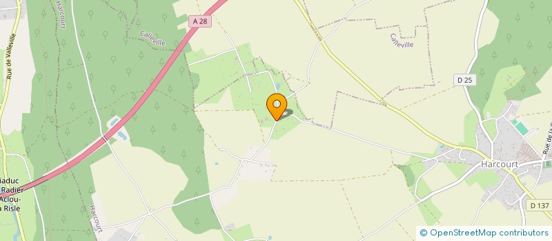 localisation de l'entreprise DE BEAUFICEL à HARCOURT