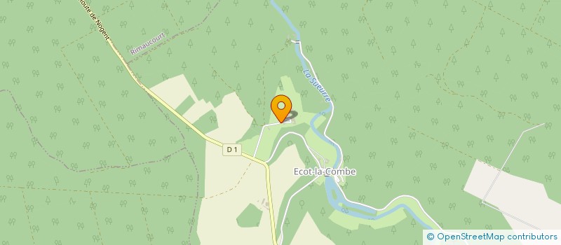 localisation de l'entreprise DE BEAUREGARD à ECOT-LA-COMBE