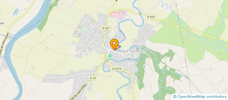 localisation de l'entreprise DE BEAUVINFOUR  RIEUX-VOLVESTRE