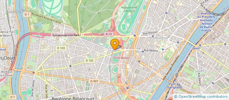 localisation de l'entreprise DE BEAUX SOULIERS à PARIS