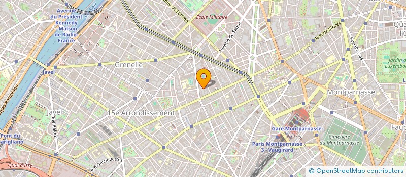 localisation de l'entreprise DE BEFONTAINE  PARIS