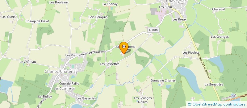 localisation de l'entreprise DE BEL AIR à CHAVEYRIAT