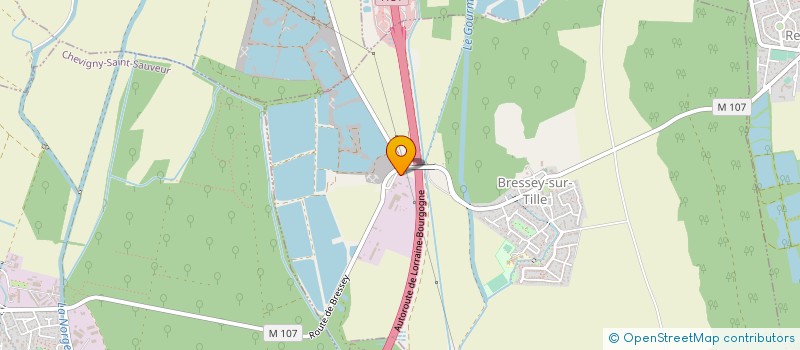 localisation de l'entreprise DE BENEDITTIS SERVICES à BRESSEY-SUR-TILLE