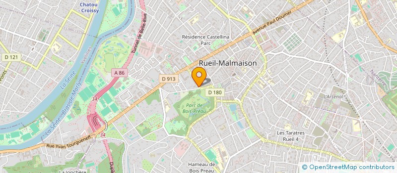 localisation de l'entreprise DE BENOIST INVESTISSEMENTS à RUEIL-MALMAISON