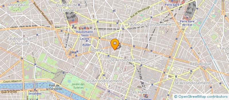 localisation de l'entreprise DE BERNON D'ANTERROCHES  PARIS