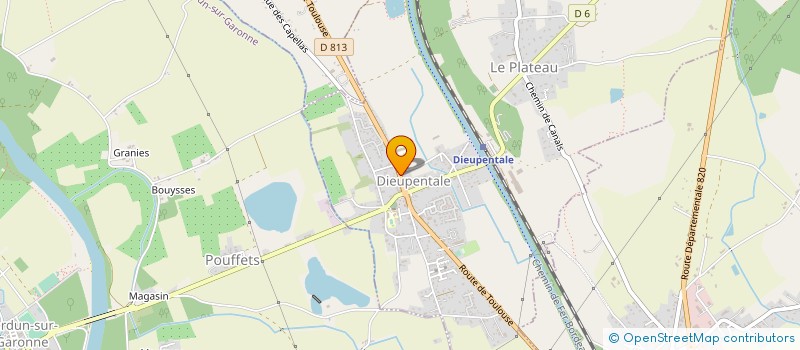 localisation de l'entreprise DE BESMON à MONBEQUI