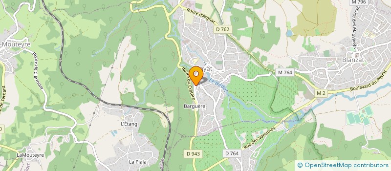 localisation de l'entreprise DE BLE ET D EAU FRAICHE  SAYAT