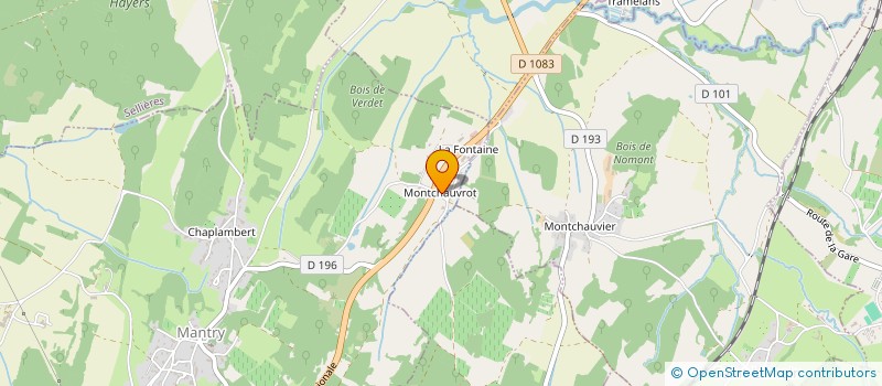 localisation de l'entreprise DE BOIS A TOIT  SAINT-LAMAIN