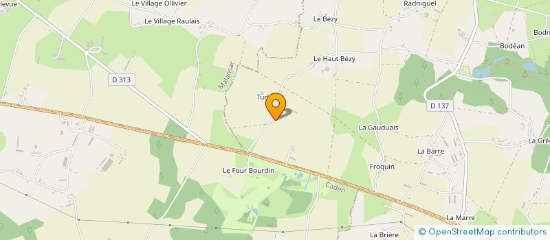 localisation de l'entreprise DE BOIS L'ENFANT à SAINT-JACUT-LES-PINS