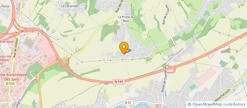 localisation de l'entreprise DE BON ALOIX  LOIX