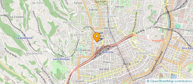 localisation de l'entreprise DE BONNE COMPAGNIE  NICE