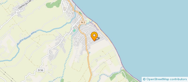 localisation de l'entreprise DE BONS PAINS  SAINT-BENOIT