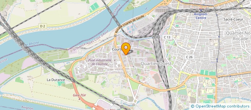 localisation de l'entreprise DE BONTE GROUP FRANCE  AVIGNON