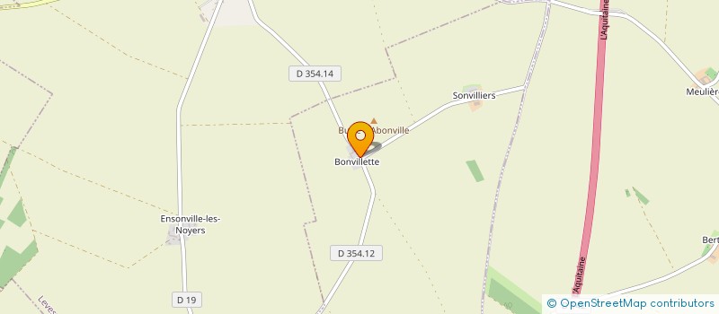 localisation de l'entreprise DE BONVILLETTE à FRESNAY L EVEQUE