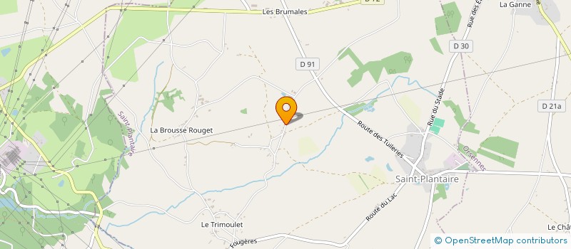 localisation de l'entreprise DE BORD à ORSENNES