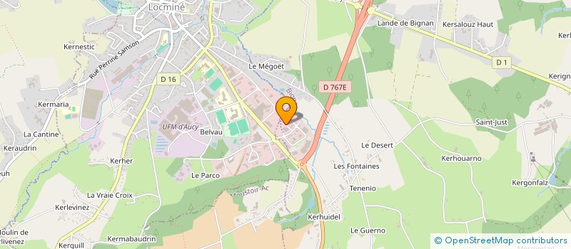 localisation de l'entreprise DE BOTERVIC à PLUMELIN