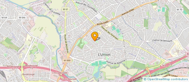 localisation de l'entreprise DE BOUCHON A OREILLE à L'UNION