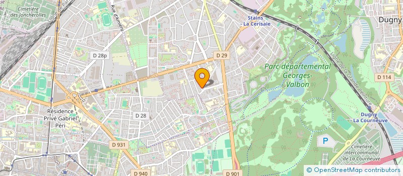 localisation de l'entreprise DE BOUGIE à STAINS