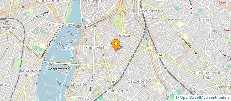 localisation de l'entreprise DE BOUSSINEAU - DONATI à TOULOUSE