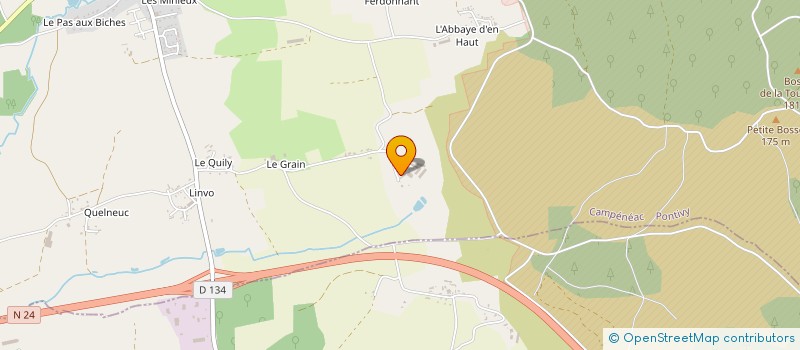 localisation de l'entreprise DE BRAMBELAY à CAMPENEAC