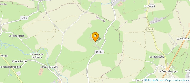 localisation de l'entreprise DE BRETENTOT  TREAUVILLE