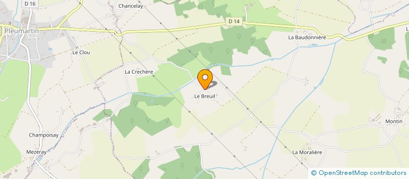 localisation de l'entreprise DE BREUVILLE à SAINT-PIERRE-DE-MAILLE