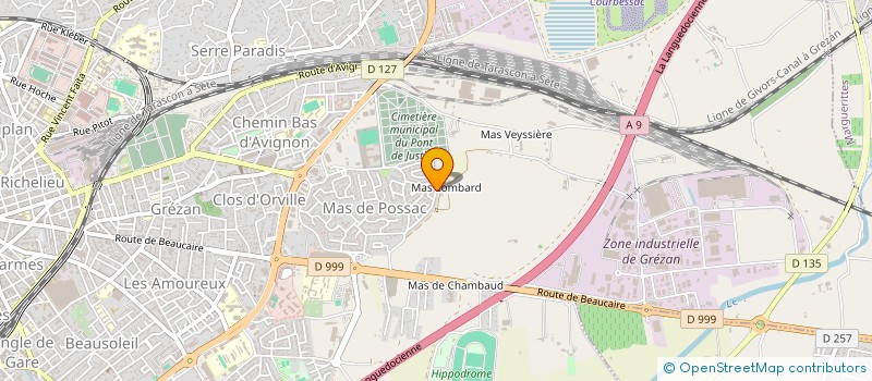 localisation de l'entreprise DE BRIC ET DE BROC  NIMES