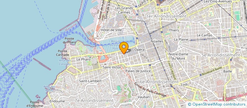 localisation de l'entreprise DE BRIQUES ET DEUX BROCS à MARSEILLE