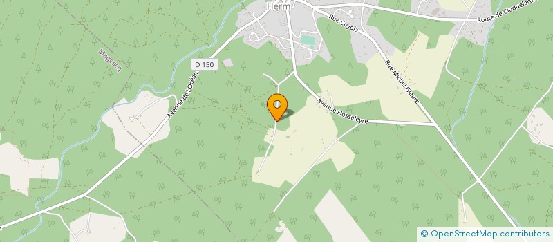 localisation de l'entreprise DE BROC à HERM