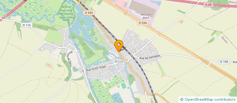 localisation de l'entreprise DE BROCA - DUPONT à BOVES