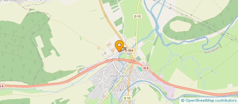 localisation de l'entreprise DE BROCHEVILLE à VOID-VACON