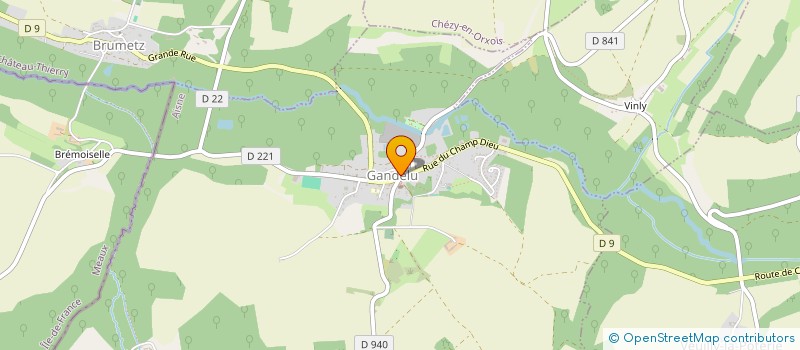 localisation de l'entreprise DE BRUMETZ  HAUTEVESNES