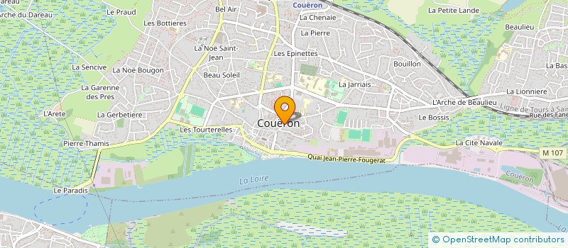localisation de l'entreprise DE BRUYNE à COUERON