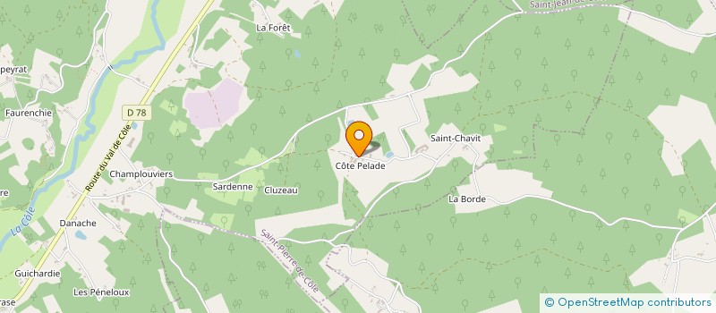 localisation de l'entreprise DE CAFI à SAINT-PIERRE-DE-COLE