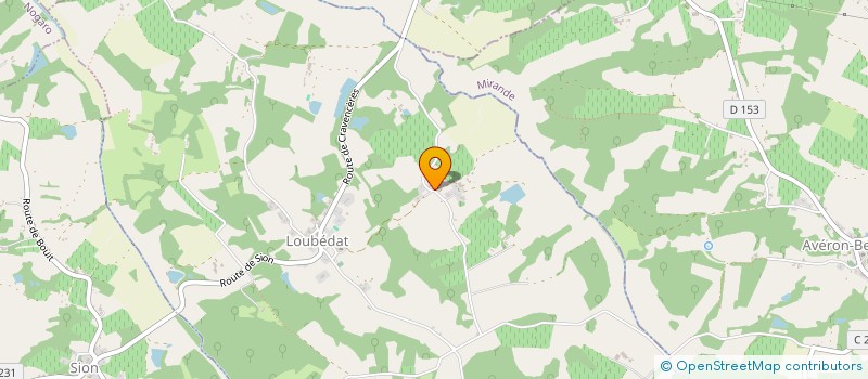 localisation de l'entreprise DE CAMPET  LOUBEDAT