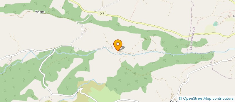 localisation de l'entreprise DE CAMPLONG  CORNUS