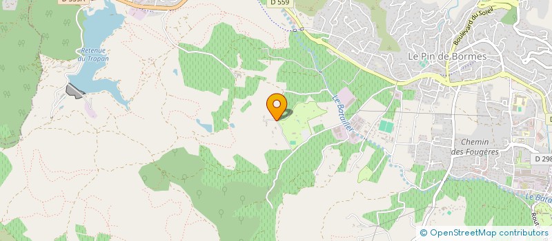 localisation de l'entreprise DE CAMPOS ET FILS SARL  BORMES-LES-MIMOSAS