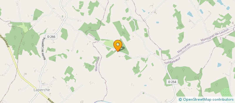 localisation de l'entreprise DE CANTEPIE  TOMBEBUF