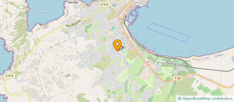 localisation de l'entreprise DE CANTONE à CALVI