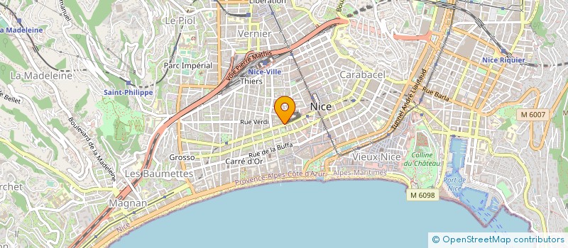 localisation de l'entreprise DE CARBON DEBUSIGNE, NOTAIRES ASSOCIES à NICE