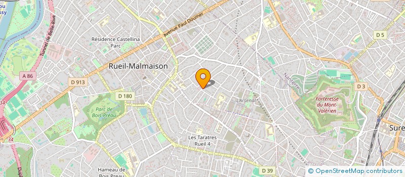 localisation de l'entreprise DE CARO à RUEIL-MALMAISON