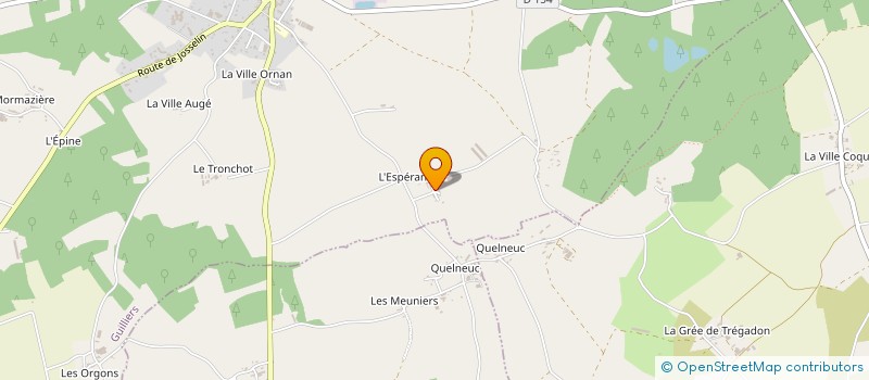 localisation de l'entreprise DE CARTRAFOY  GUILLIERS