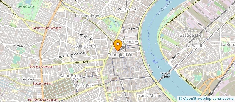 localisation de l'entreprise DE CASTRO à BORDEAUX