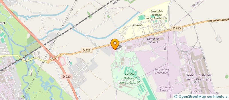 localisation de l'entreprise DE CERE à DEOLS