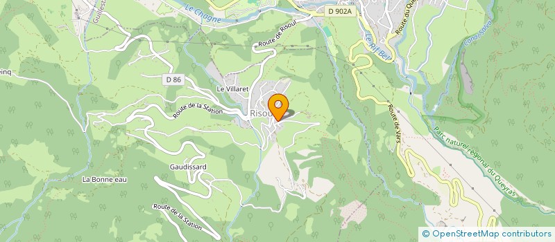localisation de l'entreprise DE CHAGNE à GUILLESTRE