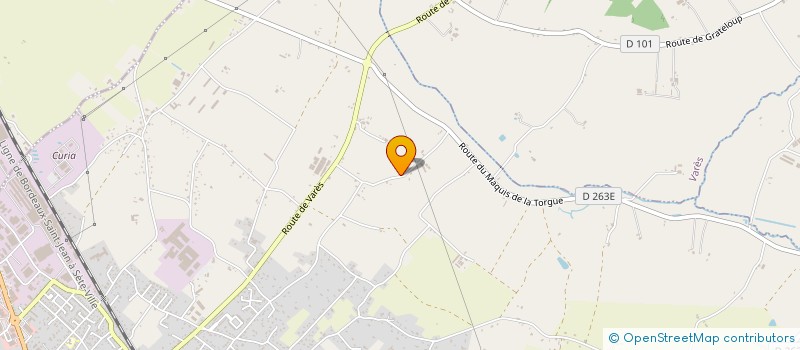 localisation de l'entreprise DE CHANTILLY  TONNEINS