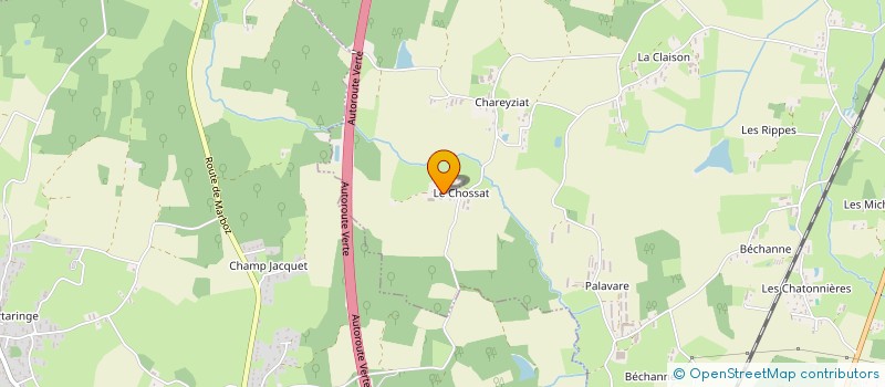 localisation de l'entreprise DE CHAREYZIAT  SAINT-ETIENNE-DU-BOIS