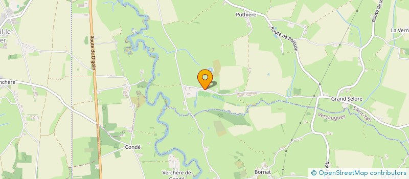 localisation de l'entreprise DE CHASSE ET SPORTS EQUESTRES DE BOURGOGNE  SAINT-YAN