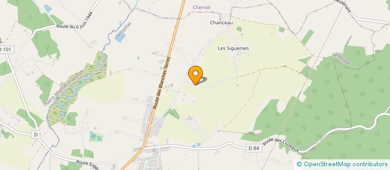 localisation de l'entreprise DE CHATILLON à VERTEILLAC