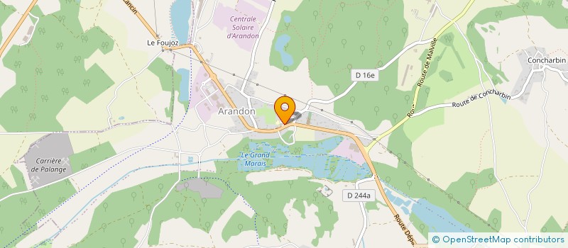 localisation de l'entreprise DE CHENILLE A PAPILLON  ARANDON-PASSINS